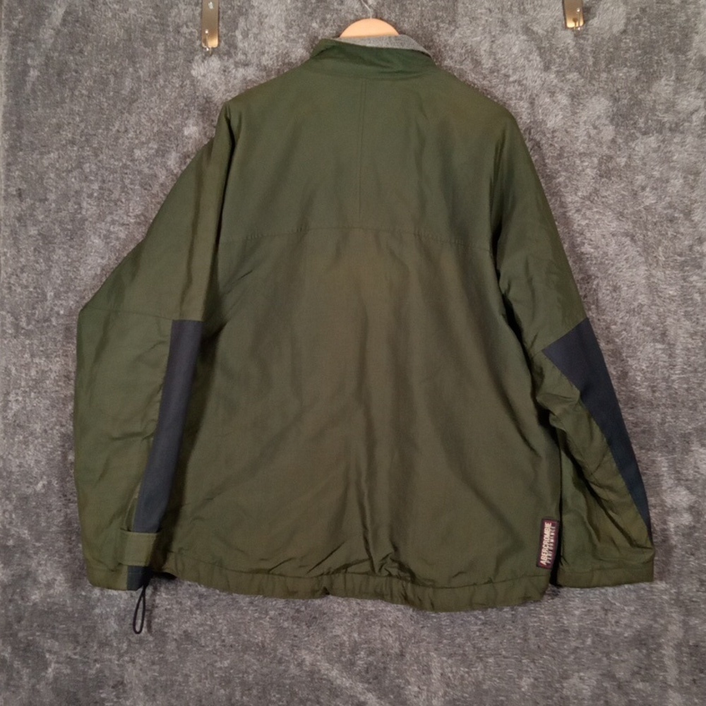 Abercrombie & Fitch Vintage Mens Jacket Full Zip Fleece Lined Coat Size Large - Picture 3 of 11